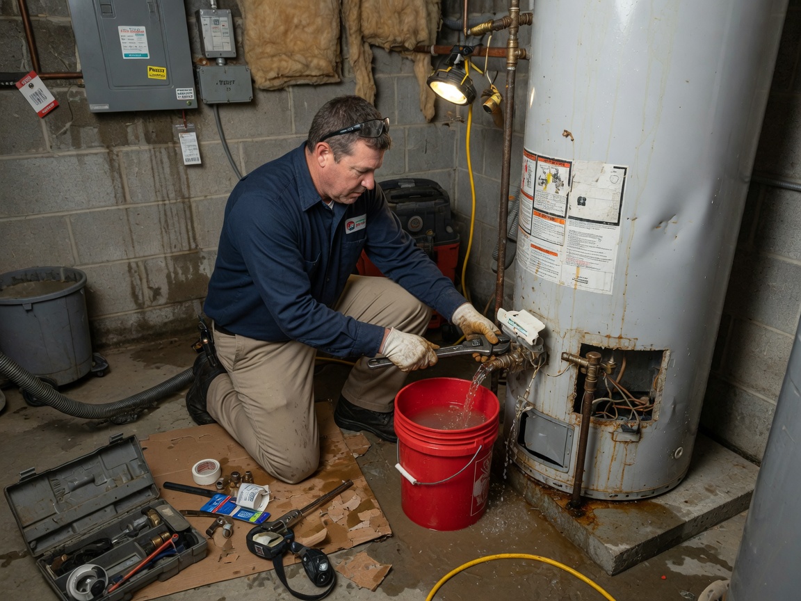 Leaking Water Heater Repair in Greer, SC